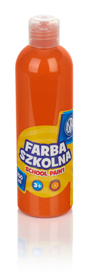 Farba temper 250ml pomarańczowa Astra
