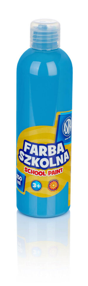 Farba temper 250ml niebieska Astra