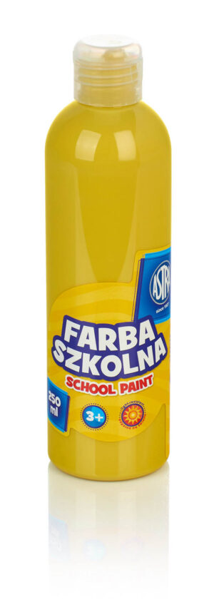 Farba temper 250ml żółta Astra