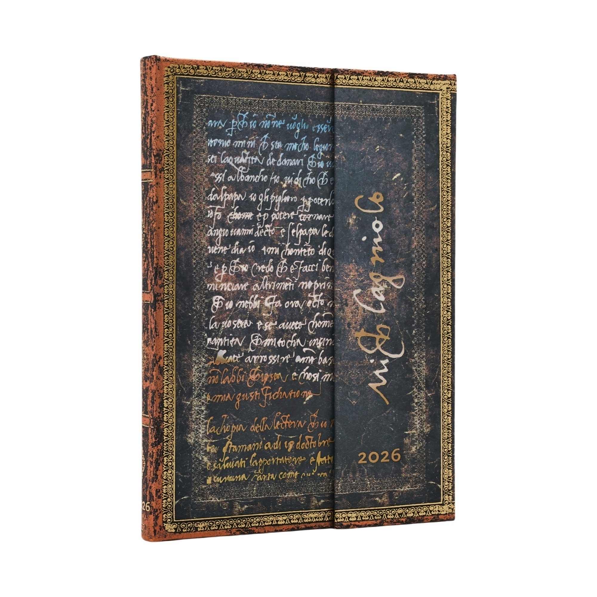 Kalendarz terminarz książkowy tygodniowy B6 2026 Michelangelo Paperblanks