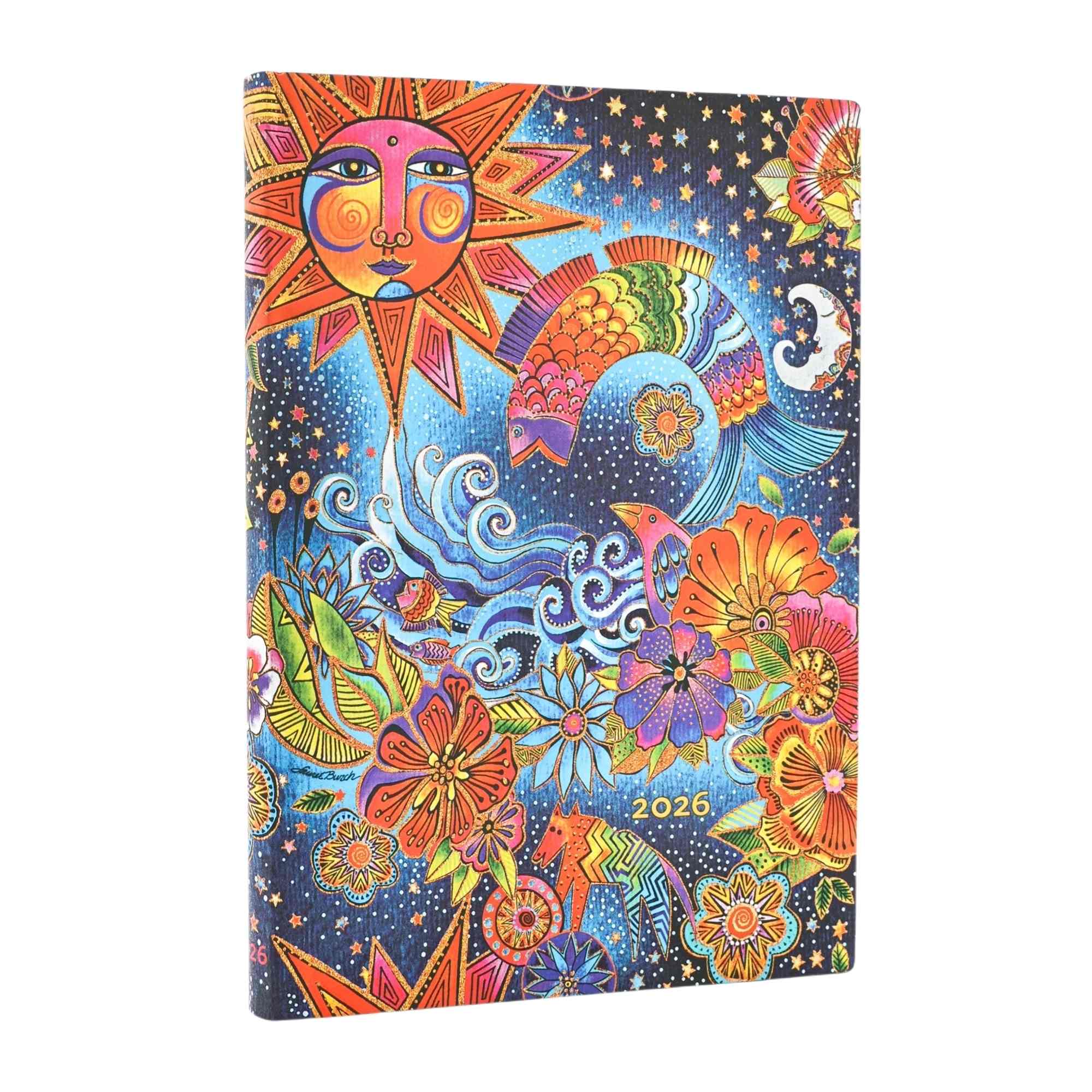 Kalendarz terminarz książkowy tygodniowy B6 2026 Celestial Magic Paperblanks