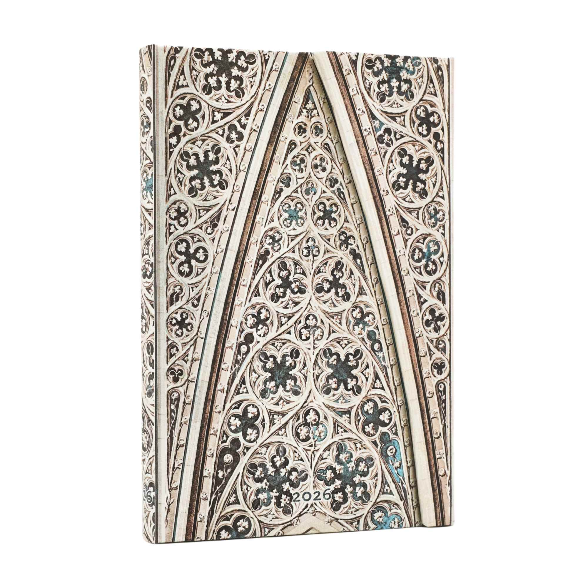 Kalendarz terminarz książkowy tygodniowy A6 2026 Vault of the Milan Cathedral Paperblanks