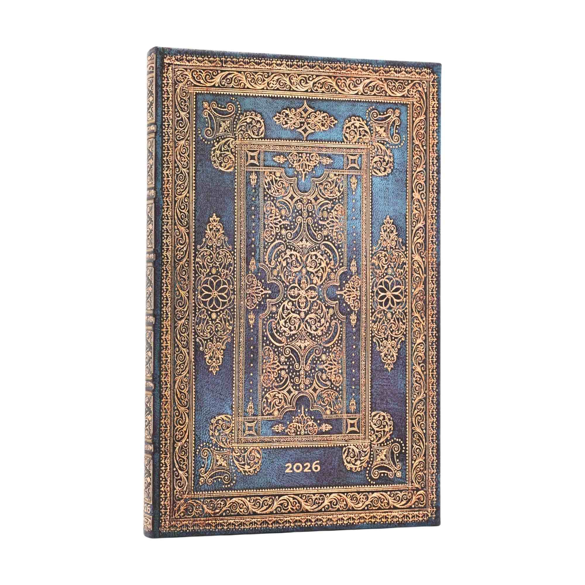 Kalendarz terminarz książkowy tygodniowy A5 2026 Blue Luxe Paperblanks