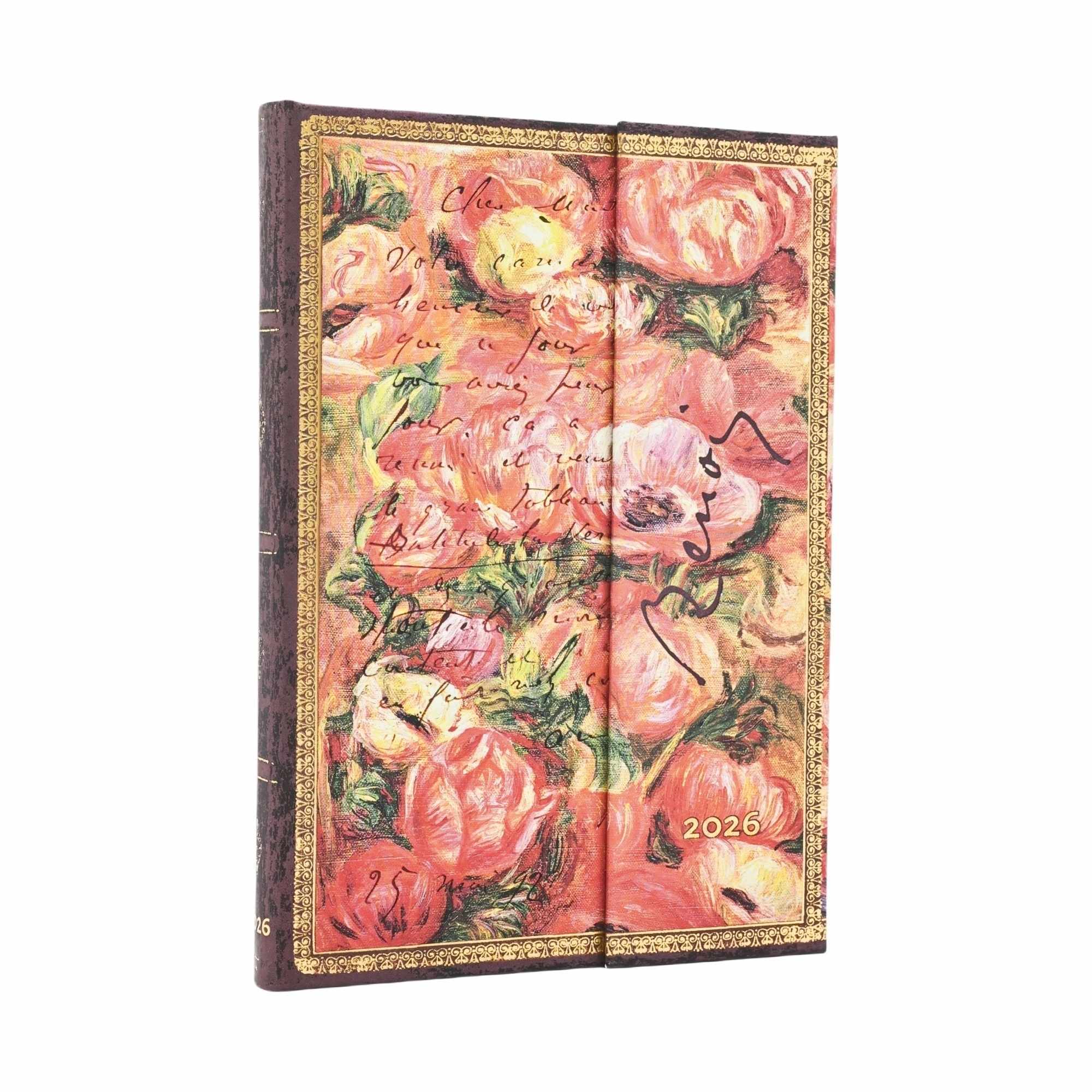 Kalendarz terminarz książkowy tygodniowy B6 2026 Renoir Letter to Morisot Paperblanks