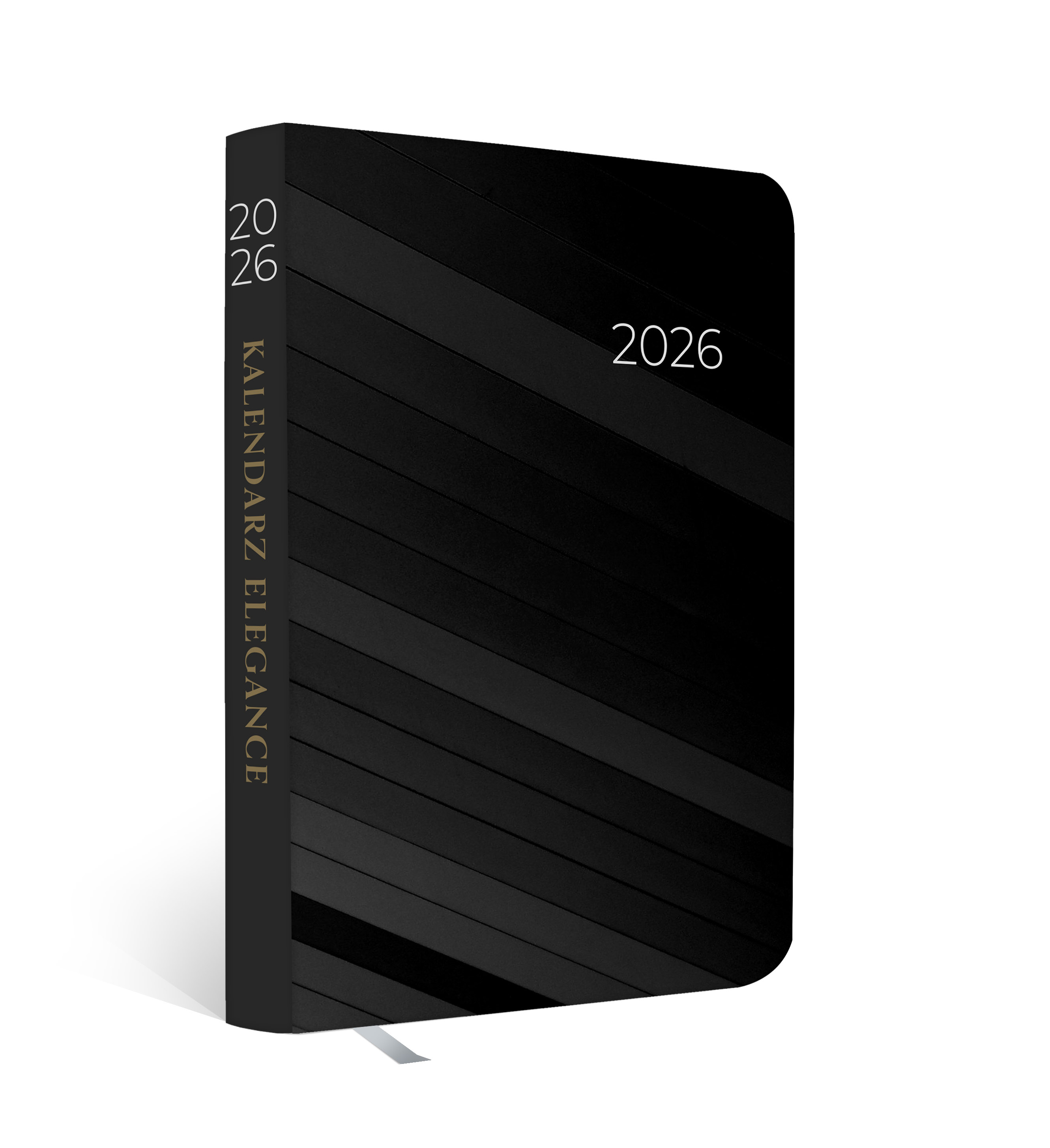 Kalendarz terminarz książkowy dzienny A5 2026 Elegance Kalpolbis