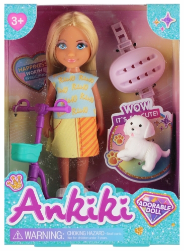 Lalka 13cm akcesoria MC