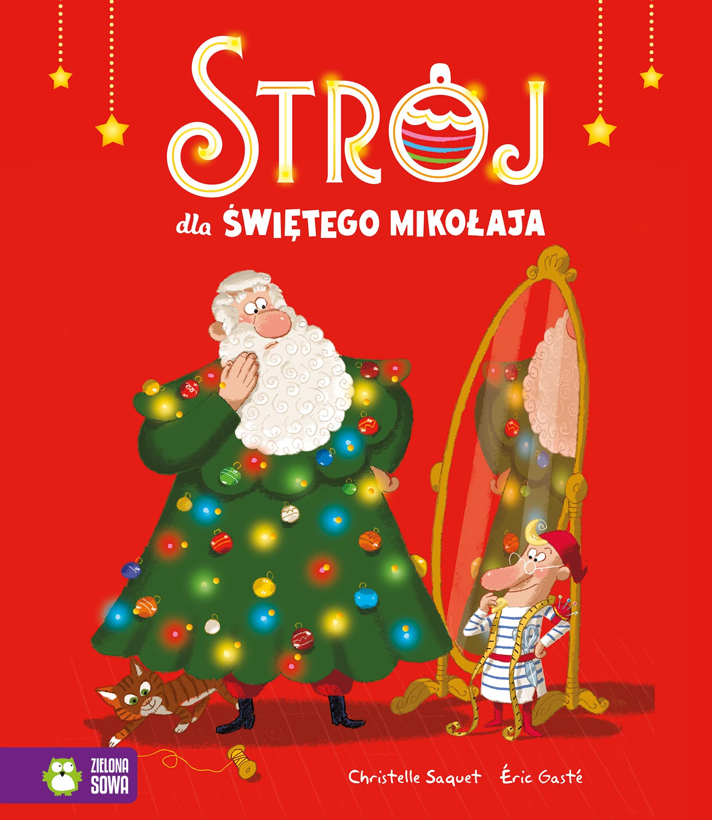 Strój dla Świętego Mikołaja 25x29cm/32str Zielona Sowa