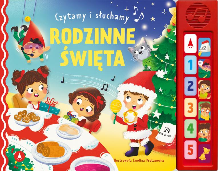 Czytamy i słuchamy rodzinne święta 24x19cm/10str Skrzat