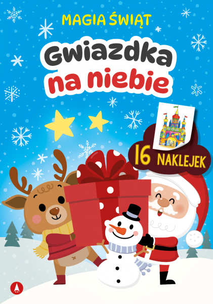 Kolorowanka Magia świąt Gwiazdka na niebie A4/16str Skrzat