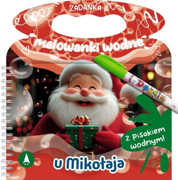 Zadanka i malowanki wodne u Mikołaja A5/8str Skrzat