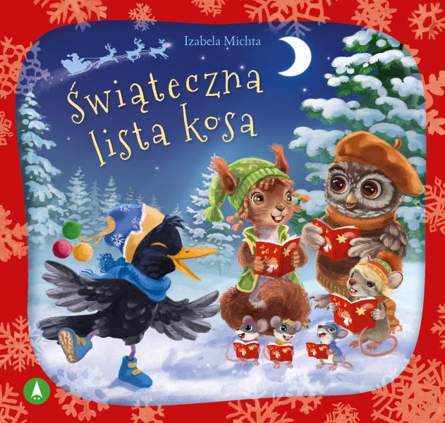 Świąteczna lista kosa 20x20cm/12str Skrzat