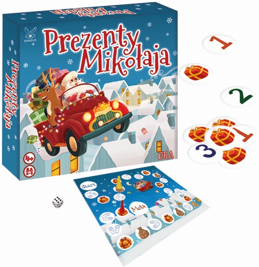 Gra edukacyjna Prezenty Mikołaja +4 Kangur