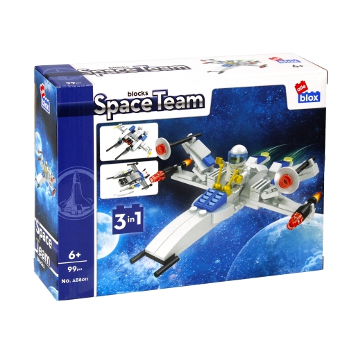 Klocki konstrukcyjne 99 elem. kosmos AlleBlox 