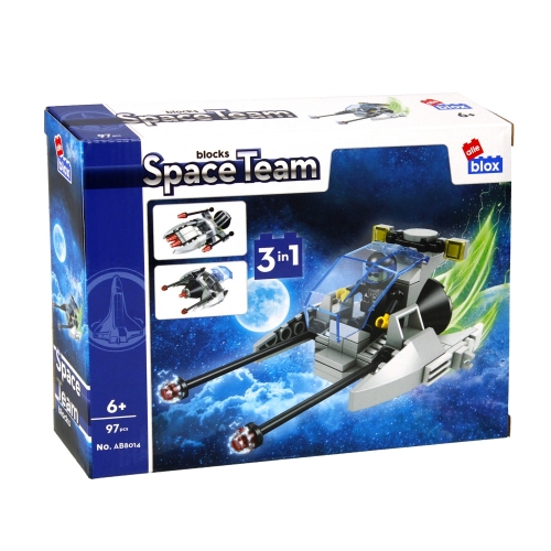 Klocki konstrukcyjne 97 elem. kosmos AlleBlox 