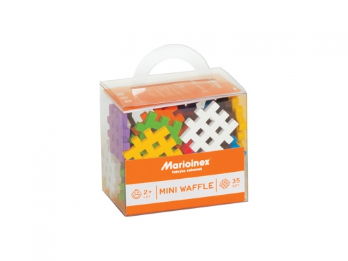 Klocki konstrukcyjne 35 elem. mini wafle Marioinex