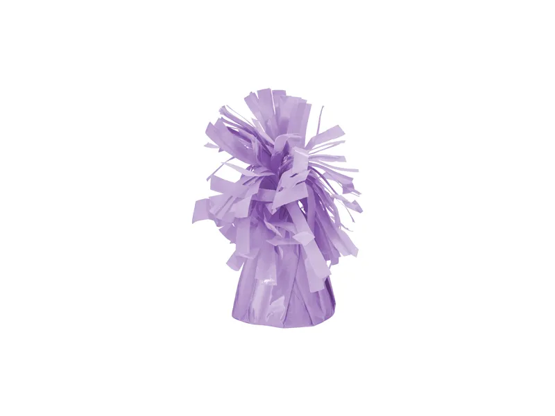 Ciężarek do balonów 7cm 130g fioletowy Partydeco