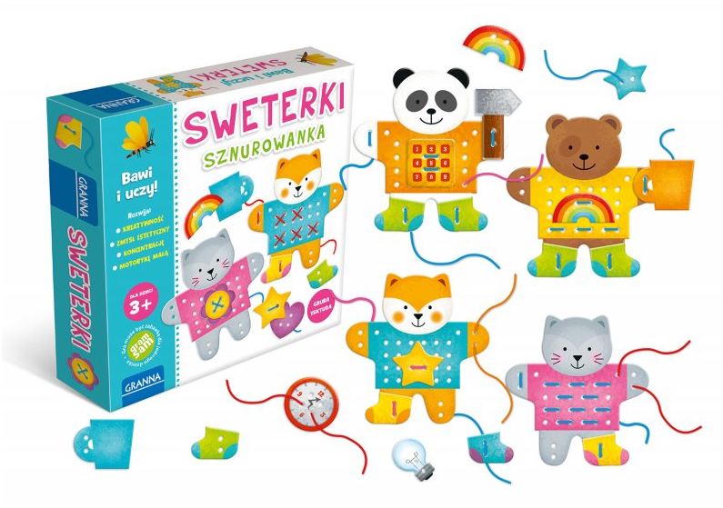Gra sweterki sznurowanka +3 Granna