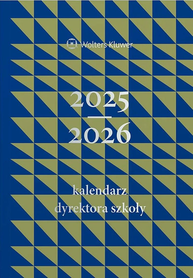 Kalendarz książkowy dyrektora szkoły 2025/2026 A5 Wolters