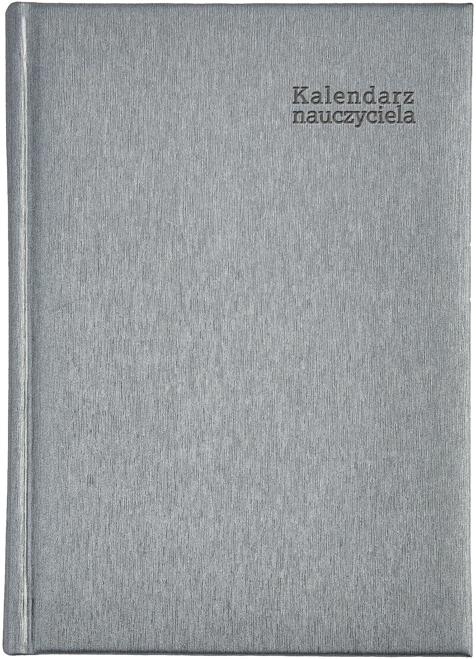 Kalendarz książkowy nauczyciela dzienny A5 2025/2026 Aluminium Wokół Nas