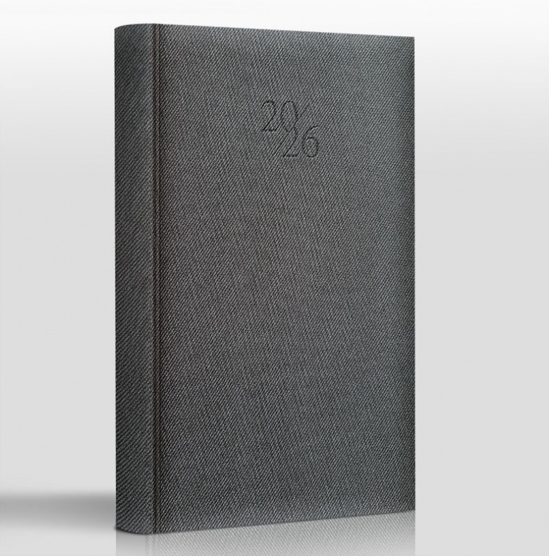 Kalendarz książkowy nauczyciela tygodniowy z notesem A5 2025/2026 Denim Sapt