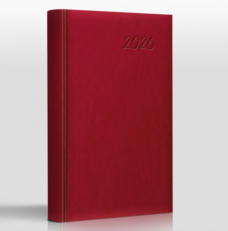 Kalendarz książkowy nauczyciela tygodniowy z notesem A5 2025/2026 Simple Sapt