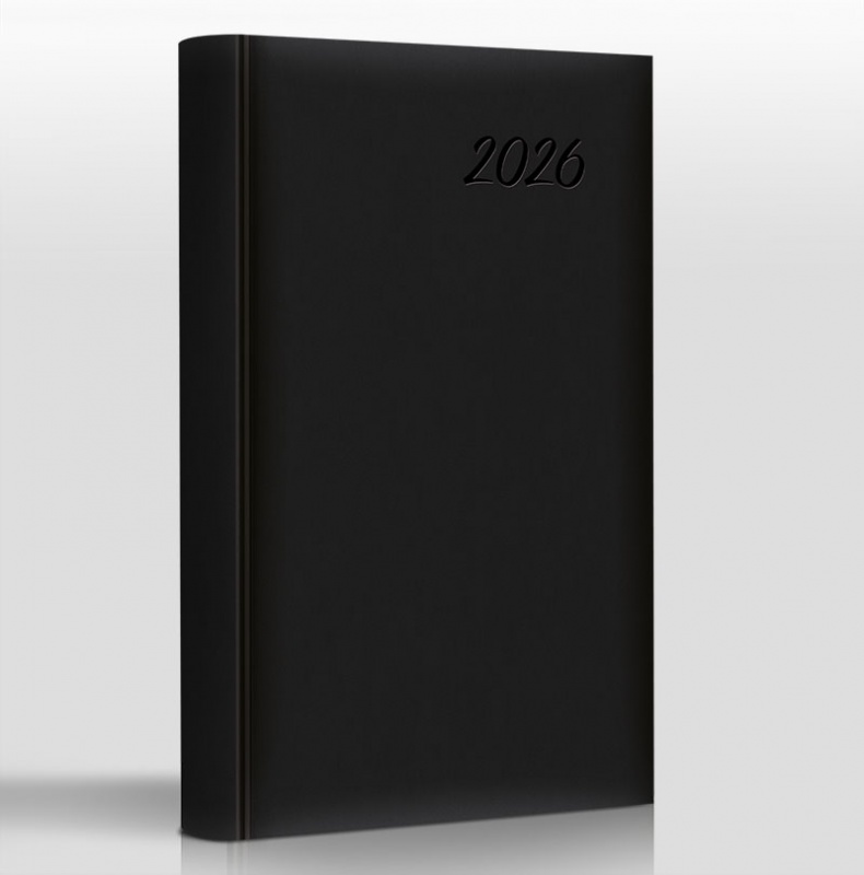 Kalendarz książkowy nauczyciela tygodniowy z notesem A5 2025/2026 Simple Sapt