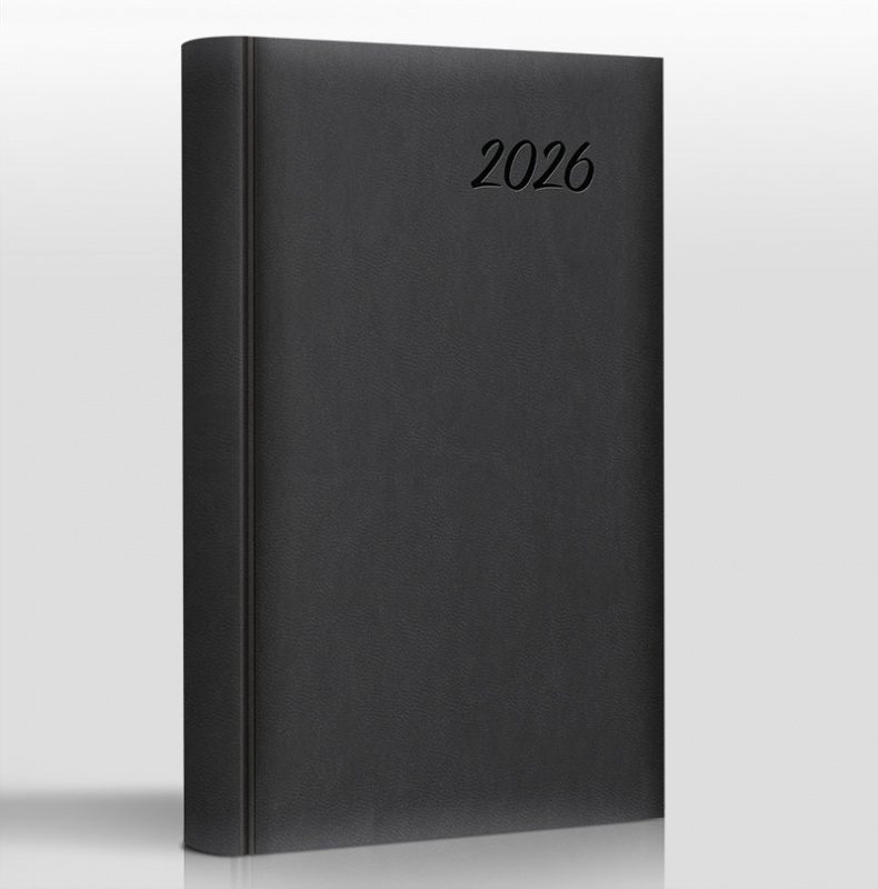Kalendarz książkowy nauczyciela tygodniowy z notesem A5 2025/2026 Simple Sapt