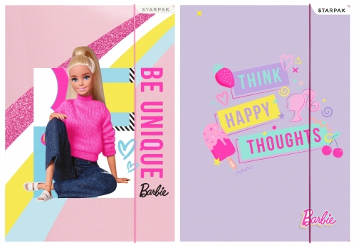 Teczka z gumką Barbie 300g Starpak