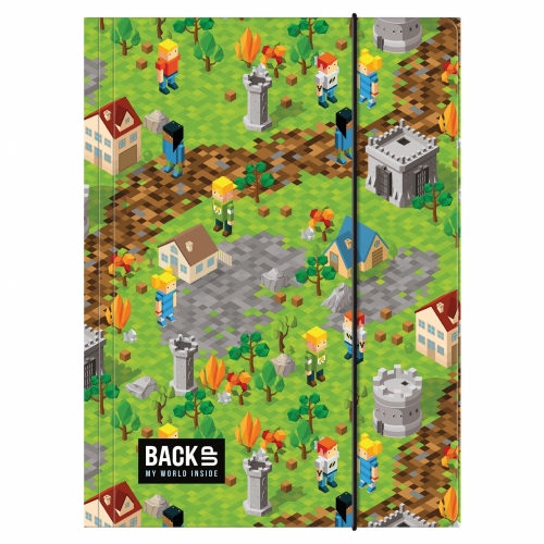 Teczka z gumką pixel Derform