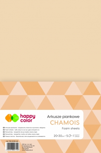 Pianka A4/5ark beżowa Happy Color 