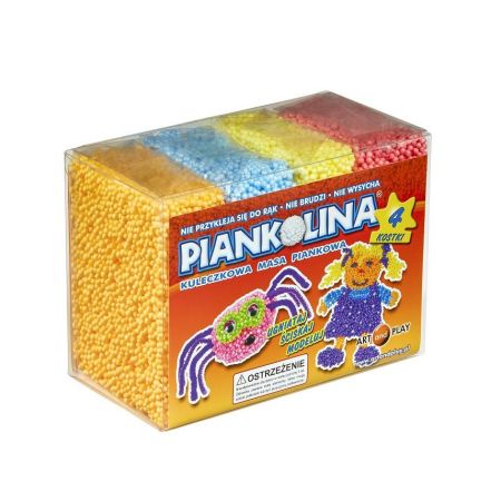 Pianka do modelowania piankolina 4 kolory Art&Play