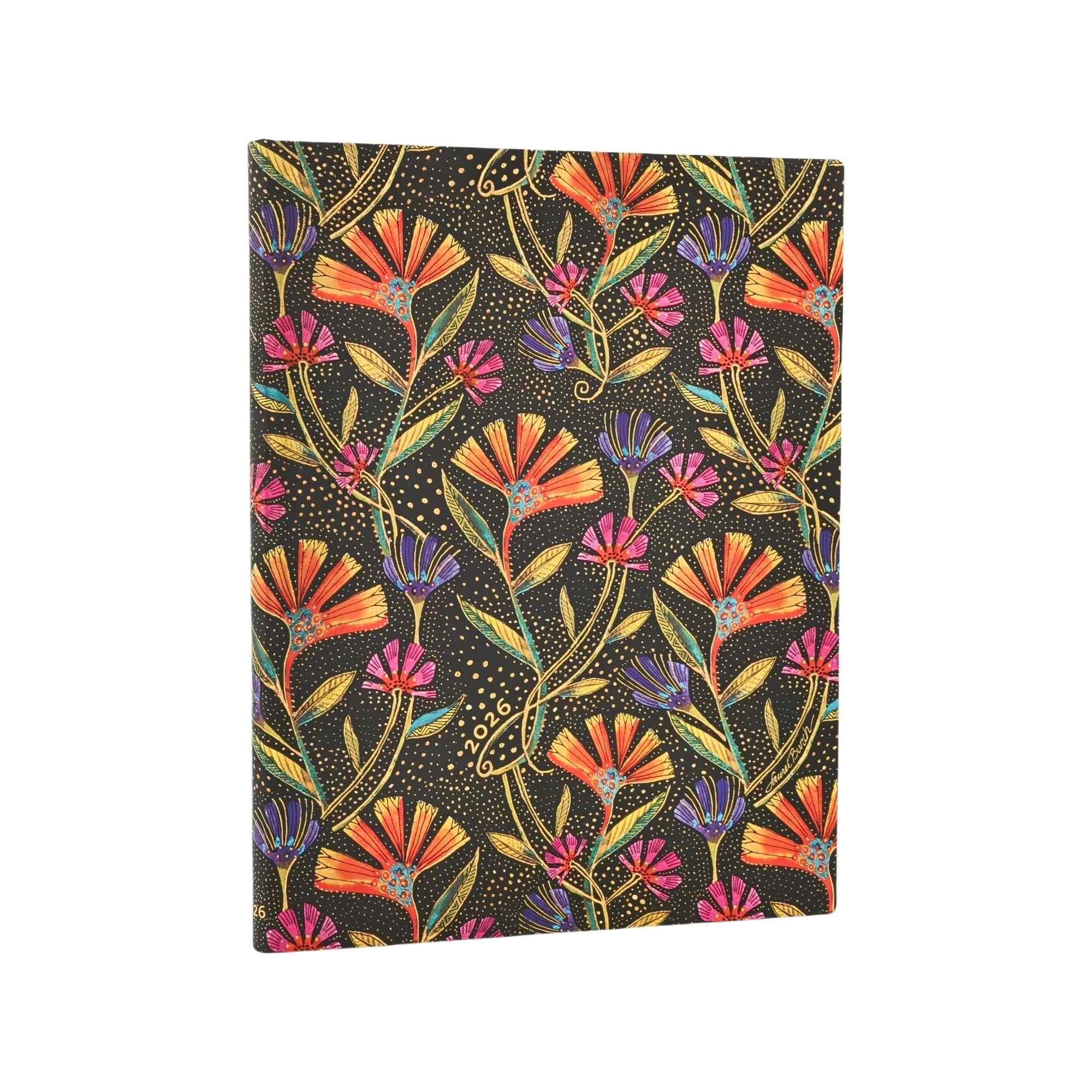 Kalendarz terminarz książkowy tygodniowy B5 2026 Wild Flowers Paperblanks
