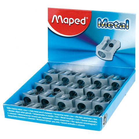 Temperówka metalowa 1 ostrze Maped