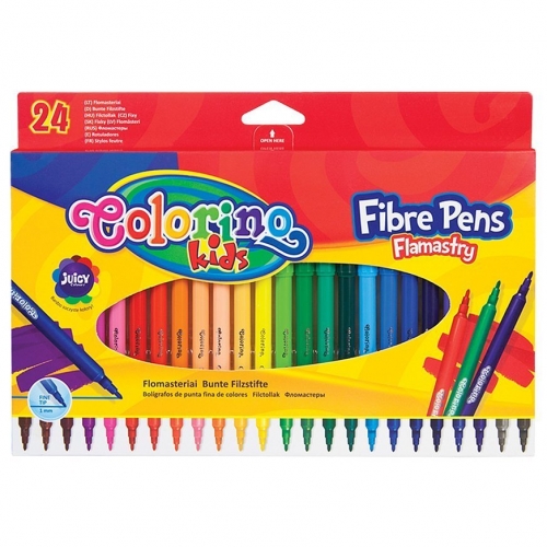 Flamastry 24 kolory Colorino Kids