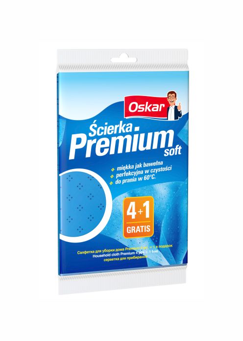 Ścierka premium soft 35x50cm 5szt Oskar