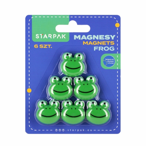 Magnesy żaba 25mm 6szt. Starpak