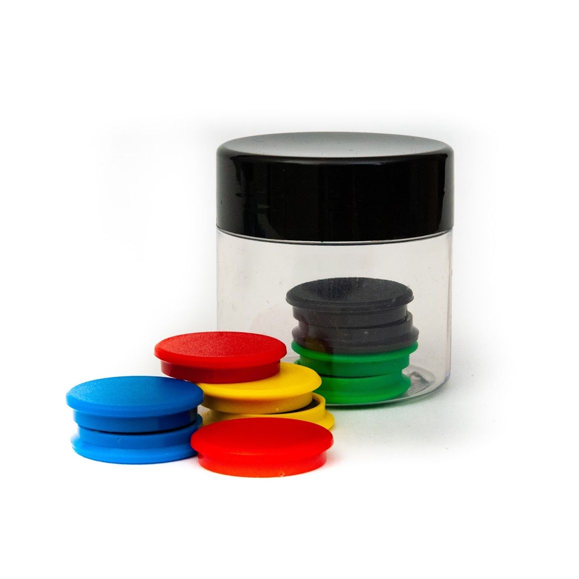 Magnesy 30mm 10 szt. mix kolory Tierra