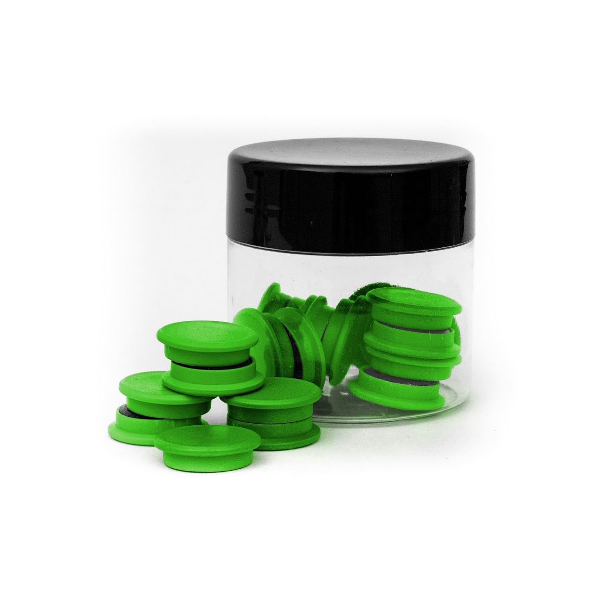Magnesy zielone 20mm 20 szt. Tierra