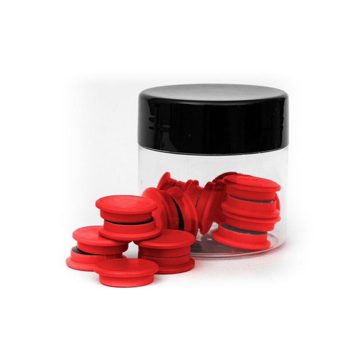 Magnesy czerwone 20mm 20 szt. Tierra