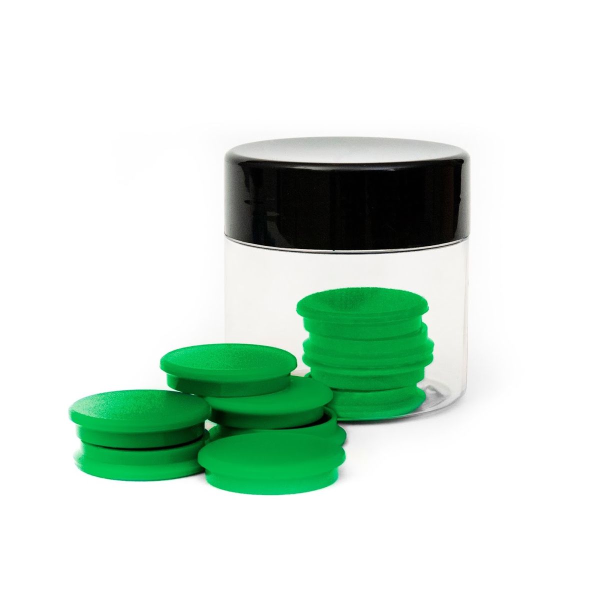 Magnesy zielone 30mm 10 szt. Tierra