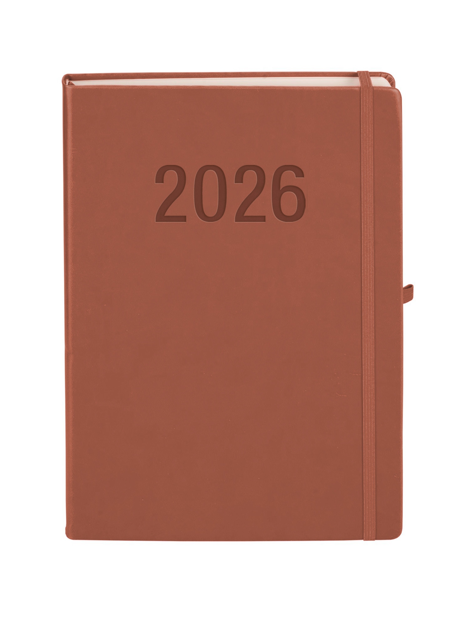 Kalendarz terminarz książkowy dzienny A4 2026 Memofix Antra