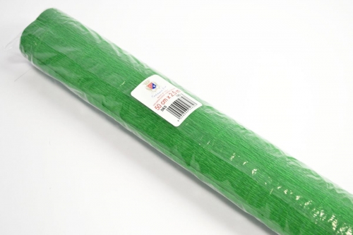 Krępina marszczona 180g zielona 50x250cm Feniks