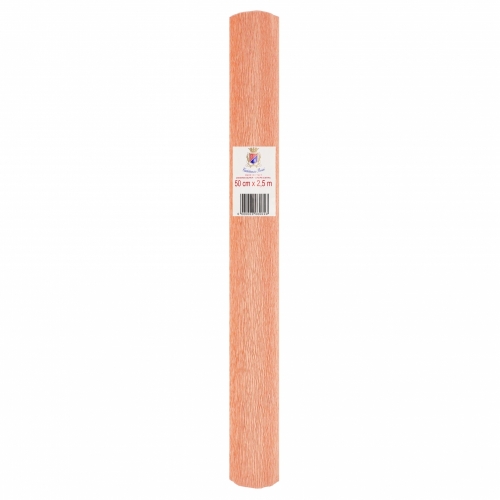 Krępina marszczona 180g łososiowa 50x250cm Feniks