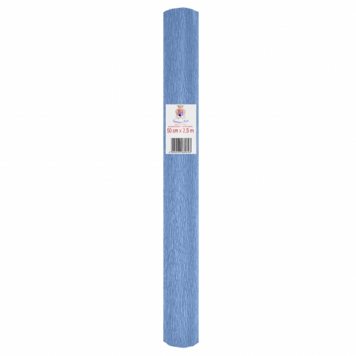 Krępina marszczona 180g niebieska 50x250cm Feniks