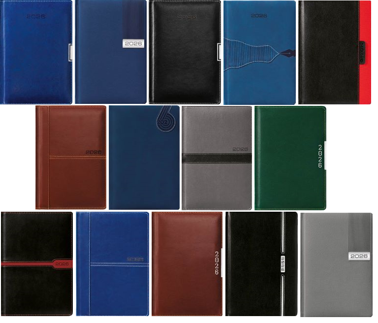 Kalendarz terminarz książkowy dzienny 2026 A5 Jotan