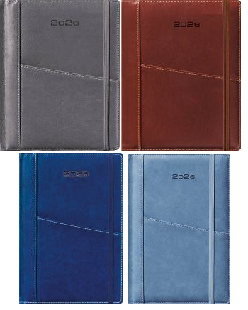 Kalendarz terminarz książkowy dzienny 2026 A5 Praktyczny Jotan