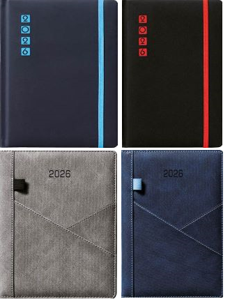 Kalendarz terminarz książkowy dzienny 2026 A5 Praktyczny Jotan