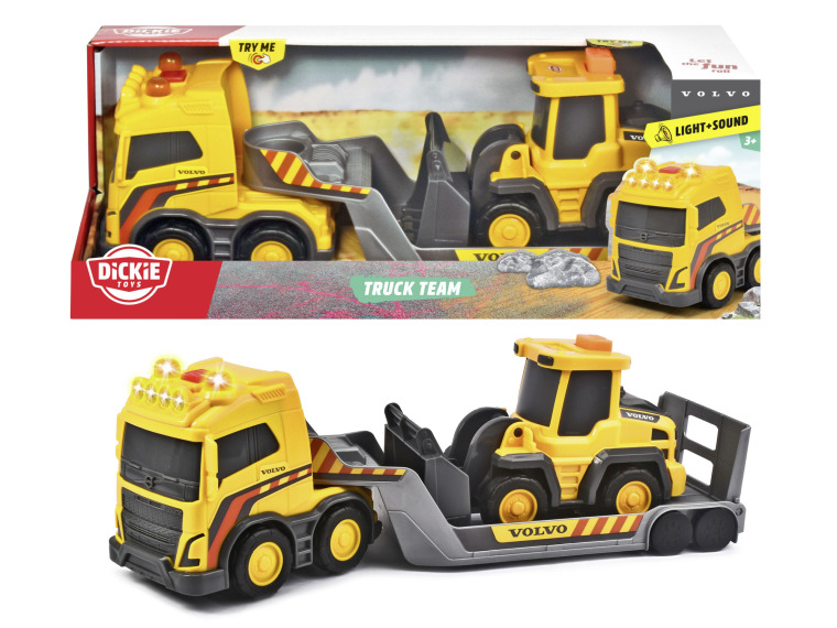 Pojazd laweta Volvo truck team 32cm Dickie 