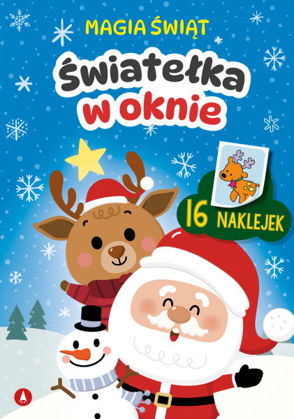 Kolorowanka Magia świąt światełka w oknie A4/16str Skrzat
