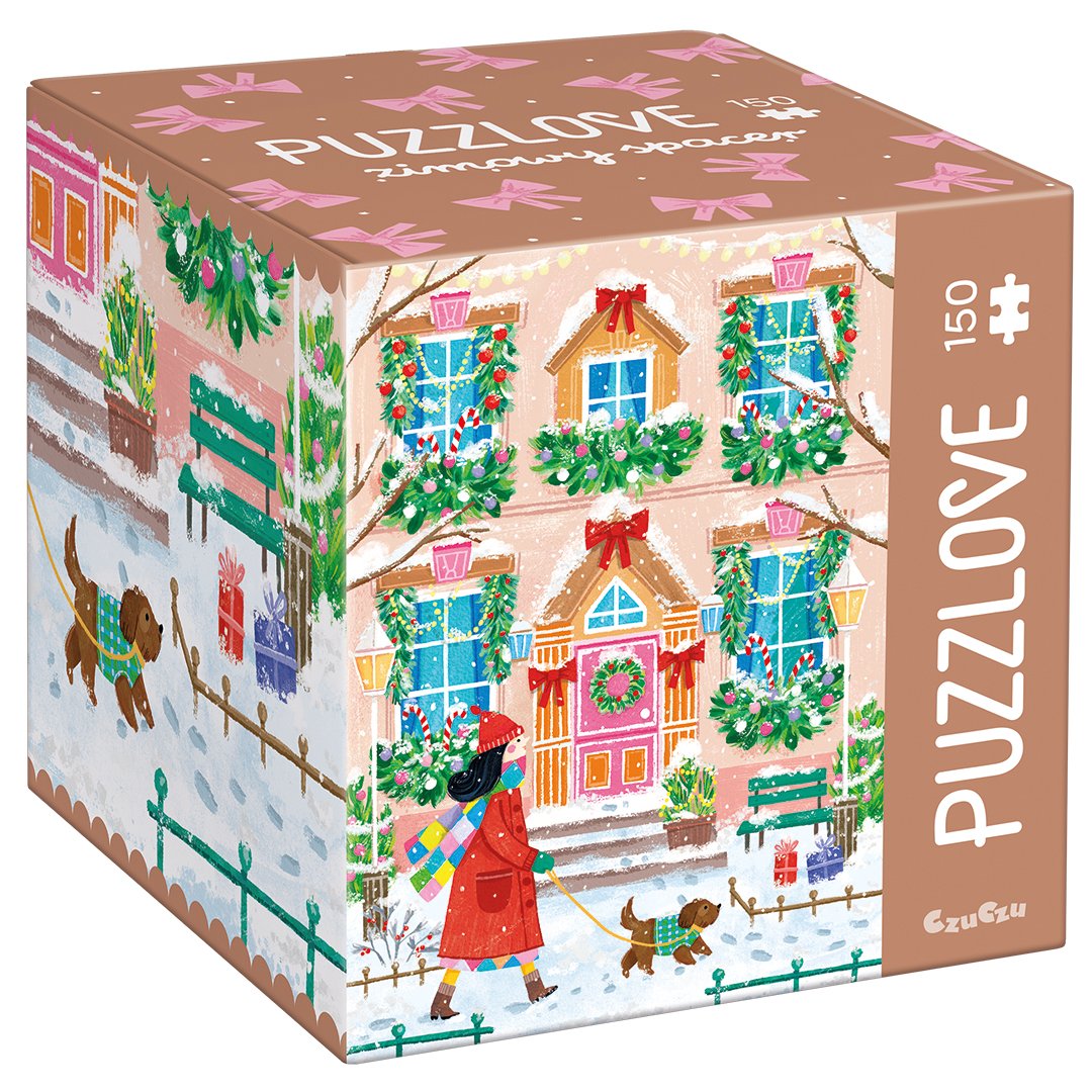  Puzzle 150 Puzzlove Zimowy spacer CzuCzu